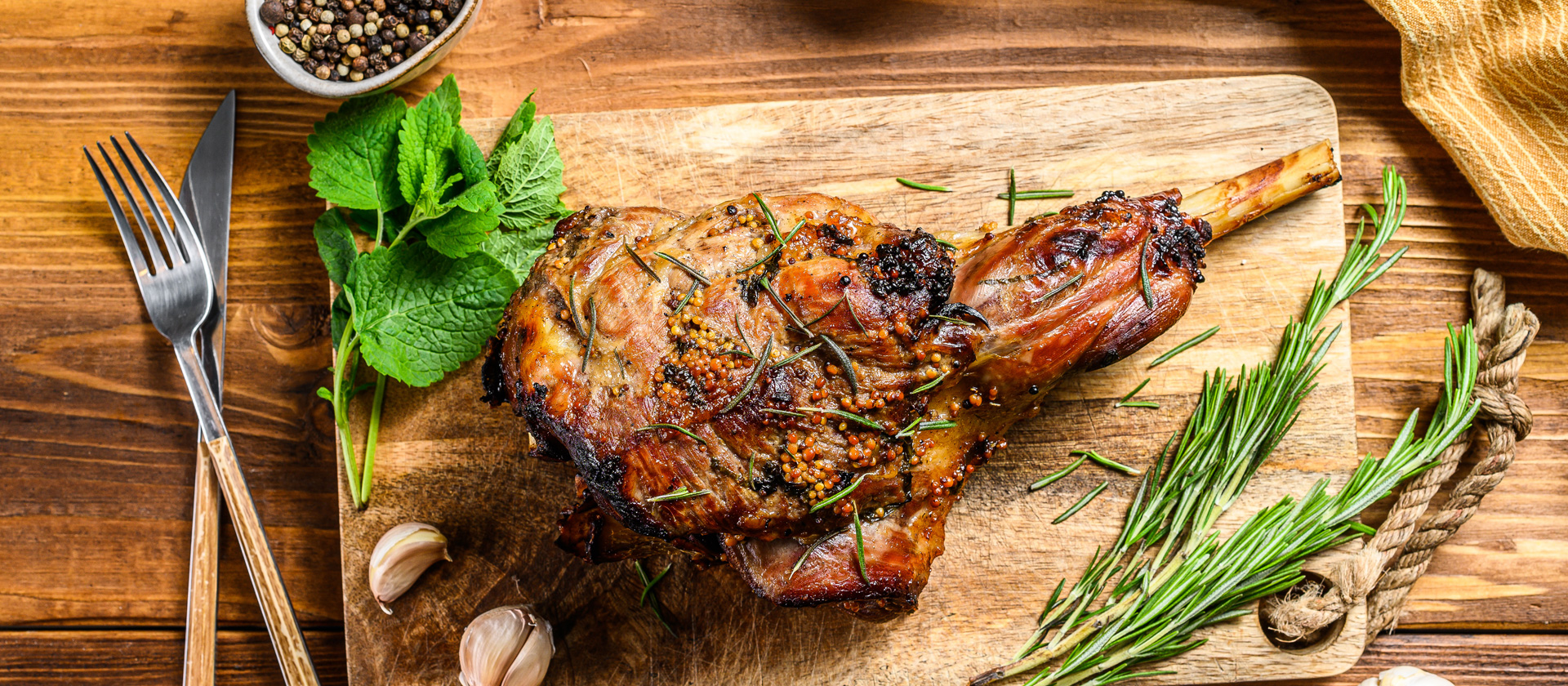 Gigot d'agneau de lait des pyrénées