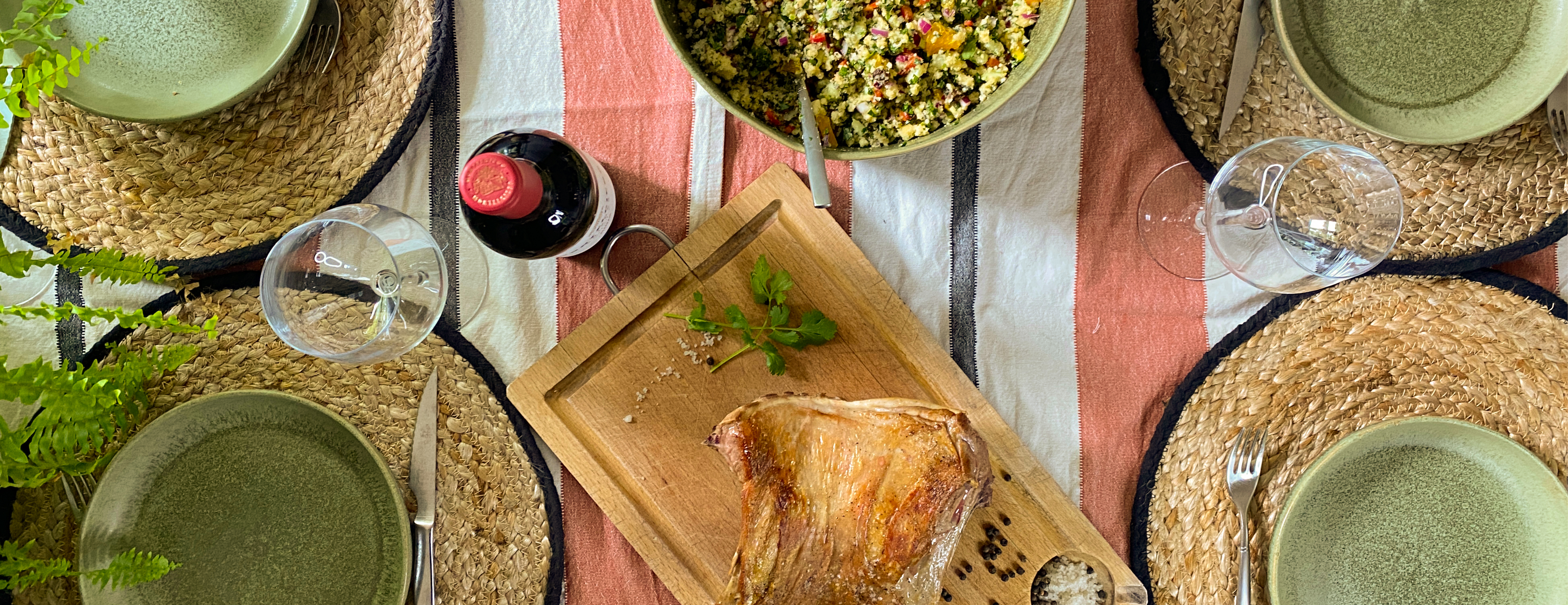 Plat d'agneau de lait des pyrénées